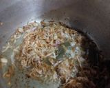 A picture of step 3 of Beef yakhni pulao.