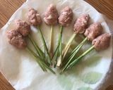Hình bước làm 2 của món Chạo tôm (Chả tôm)