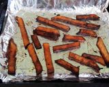 A picture of step 3 of Vickys Chunky Sweet Potato Chips / Fries, GF DF EF SF NF.