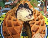 Foto langkah ke 9 dari resep Marmer Cake Pak Sahak.