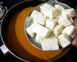 A picture of step 14 of Shahi Paneer.