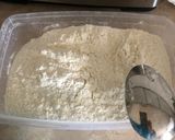 Pizzás csiga teljes kiőrlésű lisztből recept fázis 1 fotója
