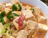 Foto langkah ke 6 dari resep Mapo Tahu.