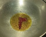 A picture of step 2 of Methidana ki sabji.