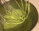 Hình bước làm 3 của món Matcha Cheesecake (no bake) hay Bánh Phô-mai Vị Trà Xanh