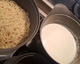 صورة لخطوة 6 من وصفة معكرونه بشاميل بالتونه 😋🍝