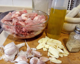 Foto del paso 1 de la receta: Mi pollo al ajillo