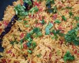 A picture of step 3 of Tomato rice.