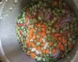 A picture of step 3 of Bisibele bath.
