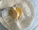 A picture of step 2 of Lemon mandazi.