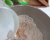 Foto langkah ke 2 dari resep Salt Bread Creamy Matcha.