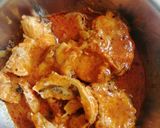 A picture of step 8 of Fish curry.