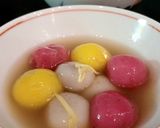 Hình bước làm 5 của món Bánh trôi ngũ sắc cho tết Hàn thực