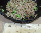 A picture of step 3 of Frozen roll and samosa.