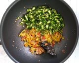 Foto langkah ke 4 dari resep Tongkol Suwir Cabe Ijo.