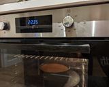 A picture of step 19 of Red kuri squash pie made from homemade puree.