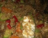 Foto del paso 5 de la receta: Yakimeshi de coliflor con camarones