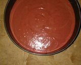 A picture of step 5 of Chocolate Red cake😋.