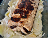 Foto del paso 3 de la receta: Lomo de cerdo relleno de cecina de León y queso La Peral
