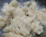 A picture of step 1 of Semolina Tikki.