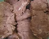 Foto langkah ke 1 dari resep Dendeng Lambok (basah) Lado Mudo (Lado di iris).