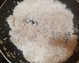 A picture of step 1 of Coconut Barfi.