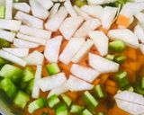 A picture of step 1 of Ultimate Chicago style giardiniera (homemade).