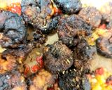 A picture of step 8 of Asian Chilli & Garlic king prawns in a stir fry Sauce. 🥰.