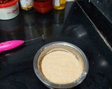 A picture of step 1 of Dhokla Burger.