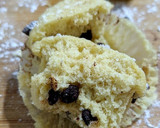 Foto del paso 3 de la receta: Magdalenas de plátano y gotas de chocolate en el microondas