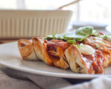 Foto del paso 6 de la receta: Enchiladas de pollo en salsa roja | Comida Mexicana