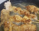 A picture of step 4 of Coated fried chicken..crispy.