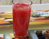 A picture of step 4 of Water melon sharbat.