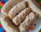 Nutellával töltött rántott banán recept fázis 4 fotója