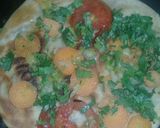 A picture of step 4 of Vegetable chapati.
