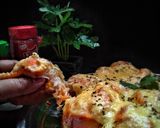 Foto langkah ke 16 dari resep Roti lembut tanpa telur hanya diulen 5 menit saja (pizza roll).