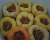 Pas rețetă Ardei umplut cu carne și orez 10 fotografie