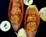 A picture of step 8 of Banana flower vadai.