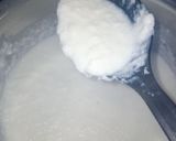 A picture of step 5 of Coconut Squares.