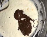 A picture of step 3 of Nutella ice cream.