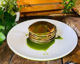 Foto langkah ke 5 dari resep Pancake Creamy Matcha.