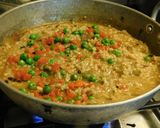 A picture of step 5 of Risotto-Indo Italian Style.