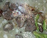 A picture of step 3 of Wariyon ka Pulao.