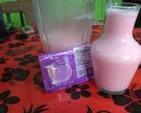 Foto langkah ke 2 dari resep Cara membuat smothie ice blended strawberry 🍓.