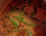 A picture of step 9 of Sindhi curry chawal.