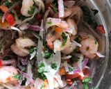 Foto del paso 2 de la receta: Ceviche de camarones y kanikama