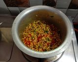 A picture of step 3 of Moong Dal Sabji.