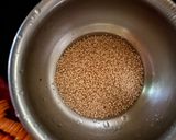A picture of step 1 of Sama Chawal Pulao.