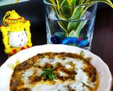 A picture of step 7 of Methi matar malai.