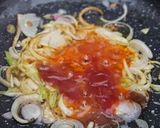 Foto langkah ke 4 dari resep Putih Telur Saus Pedas Manis.